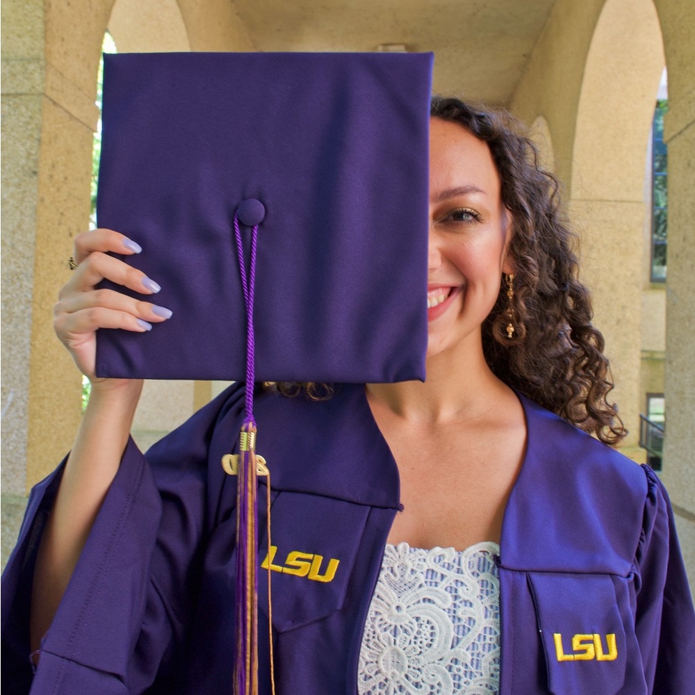 Purple Graduation Cap